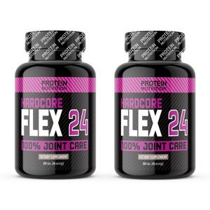 1+1 Zadarmo: Hardcore Flex 24 - Protein Nutrition 100 tbl. + 100 tbl.