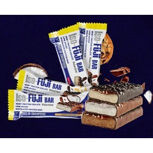 Tyčinka: Iso-FUJI BAR - Yamamoto 40 g Peanut Butter + Dark Chocolate Coating