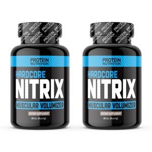 1+1 Zadarmo: Hardcore Nitrix - Protein Nutrition 100 tbl. + 100 tbl.