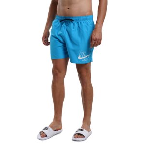 NIKE SWIM-Logo Lap 5 inch-406 Laser blue Modrá XS