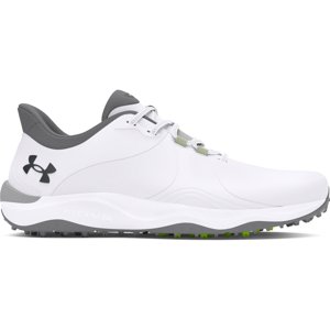 UNDER ARMOUR-UA Drive Pro SL Wide white/white/metallic gun metal Biela 42,5