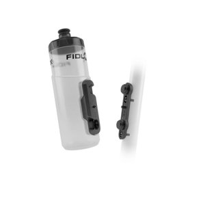 FIDLOCK-TWIST SET Clear 600ml - Base on frame Biela 0,6L