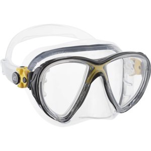 CRESSI-BIG EYES EVOLUTION MASK SIL CLEAR/FRAME YELLOW Žltá UNI