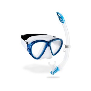 CRESSI-FIJI + GAMMA COMBO CLEAR/BLUE Modrá UNI