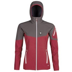 High point  Atom Lady Hoody brich red/iron gate, S Dámska softshellová bunda