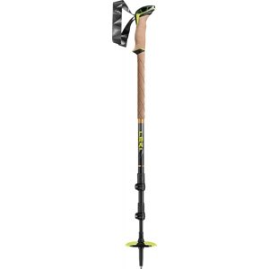 Leki  Sherpa dark anthracite/copper/neon yellow Trekingové palice