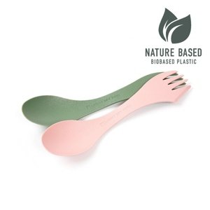 Light my fire  Spork original BIO 2-pack sandygreen/dustypink Cestovný príbor