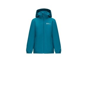 Jack Wolfskin  Flaze K everest blue, 116 Detská bunda na zips