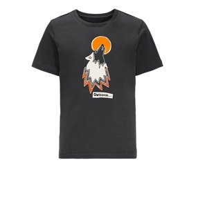Jack Wolfskin   Wolf & Van T B phantom, 140 Detské bavlnené tričko