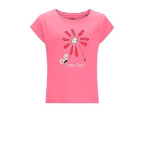 Jack Wolfskin   Good Day T G pink lemonade, 176 Detské bavlnené tričko