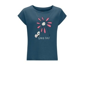 Jack Wolfskin   Good Day T G dark sea, 152 Detské bavlnené tričko