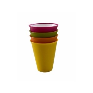 Omada  Sanaliving Trumblers Set 4x 0,2l mix barev Sada téglikov