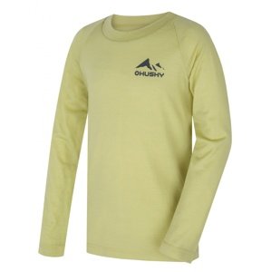 Husky  Merbo K light green, 140 Detské merino termoprádlo