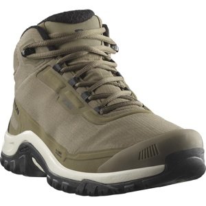 Salomon  Shelter WP Stone Gray/Black/Rainy Day, EU 42 ⅔ Pánske turistické topánky