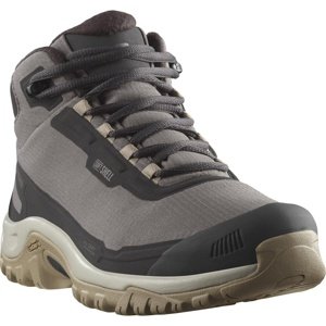 Salomon  Shelter WP Plum Kitten/Phantom/Desert Tan, EU 40 ⅔ Dámske turistické topánky