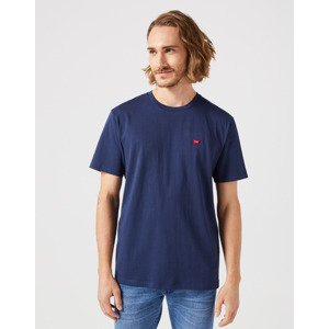 Wrangler SIGN OFF TEE NAVY  NAVY