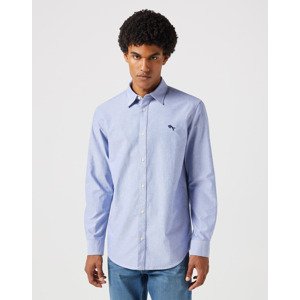 Wrangler LS SHIRT OXFORD BLUE  OXFORD BLUE