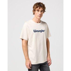 Wrangler LOGO TEE WHITE  WHITE
