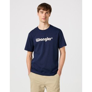 Wrangler LOGO TEE NAVY  NAVY