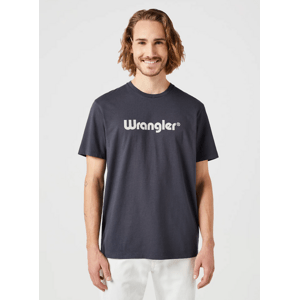 Wrangler LOGO TEE BLACK  BLACK