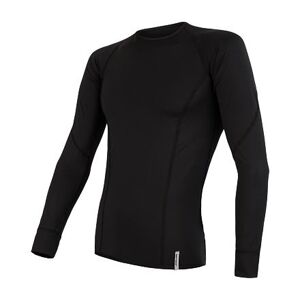SENSOR COOLMAX TECH pánske tričko dl.rukáv čierna Veľkosť: L