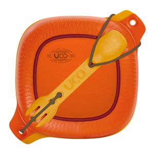 UCO gear UCO Mess Kit 4 dielna - Retro Sunrise jedálenská sada