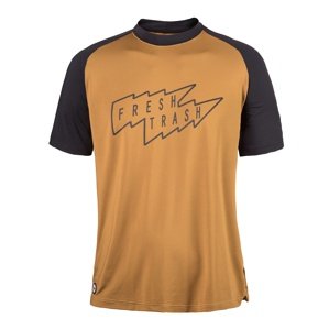 Fresh Trash Mens Horizon Short Sleeve tee golden/black Veľkosť: XXL 8592837091549 pánske tričko