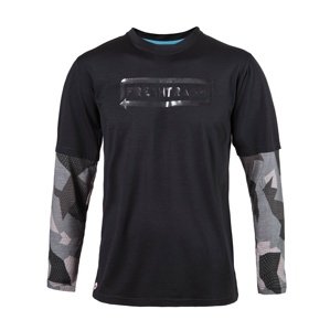 Fresh Trash Mens Escape Merino Long Sleeve tee black/camo Veľkosť: M 8592837090863 pánske tričko