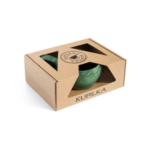 Kupilka KUKSA 370 ml Large + spork 205 SET - Conifer (GREEN) 6430014972224