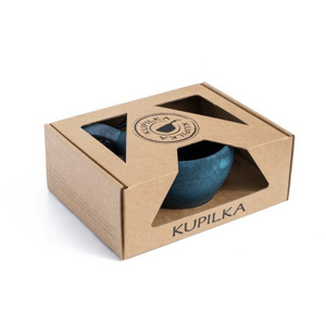 Kupilka KUKSA 370 ml Large + spork 205 SET - Blueberry (BLUE) 6430014972255