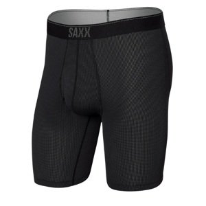 Saxx QUEST QUICK DRY MESH LONG BB FLY black II Veľkosť: S boxerky