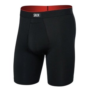 Saxx MULTI-ŠPORT MESH LONG BOXER BRIEF FLY black Veľkosť: L boxerky