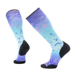 Smartwool SKI TC NATURE DOODLES PRINT OTC capri Veľkosť: L 197065132330 unisex ponožky