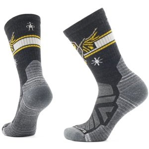 Smartwool W HIKE LIGHT CUSHION HOO WHO CREW charcoal Veľkosť: M 197065095536 dámske ponožky