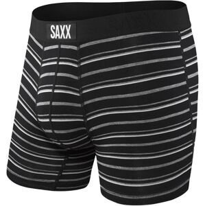 Saxx VIBE XTRA BOXER BRIEF FLY black coast stripe Veľkosť: M pánske boxerky
