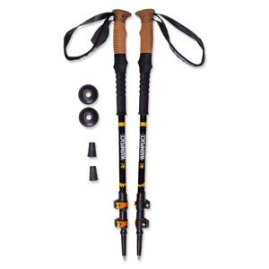 Warmpeace paličky HIKER black/yellow 8591037085860