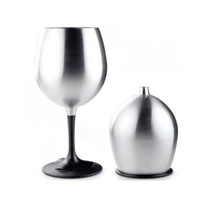 GSI Outdoors Glacier Stainless Nesting Red Wine Glass 449 ml 090497633102