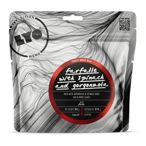 Lyofilizovaná strava LYOFOOD Cestoviny so špenátom a gorgonzolou 5906122901087