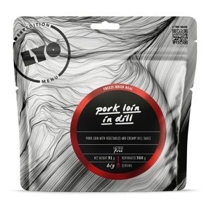 Lyofilizovaná strava LYOFOOD Bravčová bábika v kôprovej omáčke - Veľká porcia 5906122901278