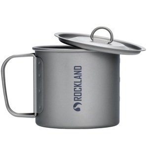 Rockland MINIMALIST 600 ml titánový hrnček s viečkom 5902768775976 riad