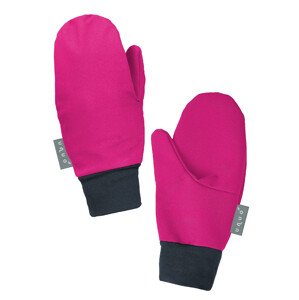 Unuo Unuo, Detské softshellové rukavice s fleecom Tap, Fuchsiová Veľkosť: L 8596227114658