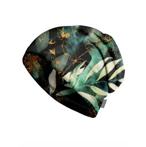 Unuo Unuo, Detská čiapka z teplákoviny Homeless, Listy a vetvičky Veľkosť: M 8596227132829