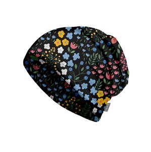 Unuo Unuo, Detská čiapka fleecová Homeless, Čierna, Záhrada Veľkosť: M (49-52 cm) 8596227140213