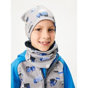 Unuo Unuo, Detská čiapka fleecová Basic, Bager Veľkosť: M 8596227161065