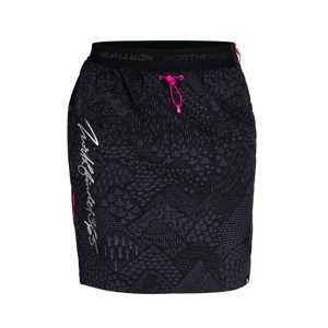 Northfinder JARABA 3 dámska sukňa black print SU-45603SKP-384 Veľkosť: L 8584153433547 dámska sukňa