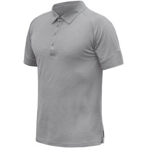 SENSOR MERINO ACTIVE polo pánske tričko kr.rukáv šedá Veľkosť: L 8592837100289 pánske tričko