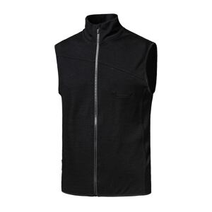 SENSOR MERINO EXTREME UP pánska vesta čierna Veľkosť: XL-