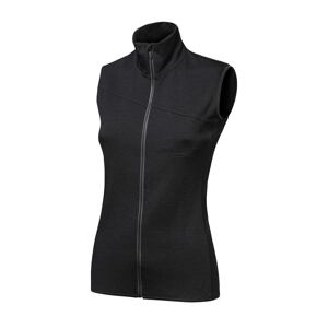 SENSOR MERINO EXTREME UP dámska vesta čierna Veľkosť: L-