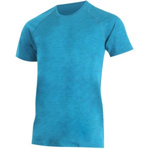 Lasting pánske merino tričko CARLOS 5858 modré Veľkosť: M pánske tričko