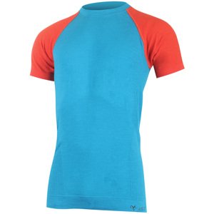 Lasting pánske merino tričko MABEL 5121 modré Veľkosť: L/XL pánske tričko